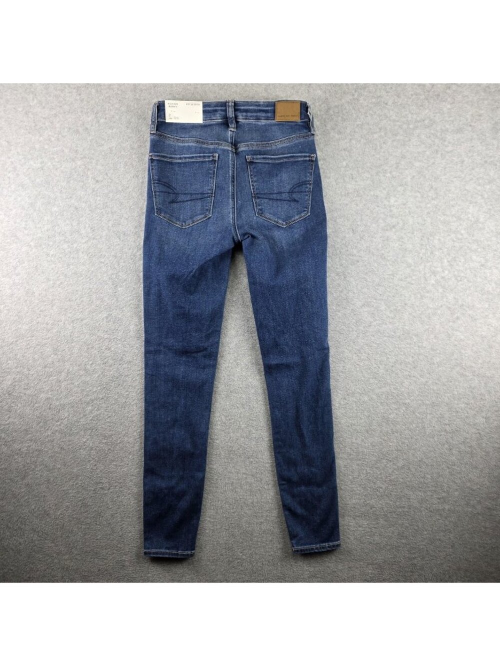 American Eagle Jegging Womens 2 26W Blue Medium Wash High Rise Stretch NWT